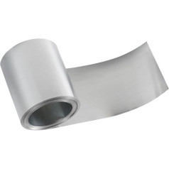 DryiC Zink Platte Zinkfolie Zink Blech Reinzink Für Die Herstellung Von Bearbeiteten Teilen, Dicke 0,02 mm,Width:100mm