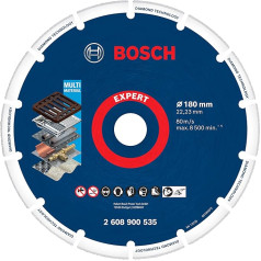 Bosch piederumi Expert dimanta metāla griezējdiski (lielajam čugunam, diametrs 180 mm, piederumi lielajām leņķa slīpmašīnām)