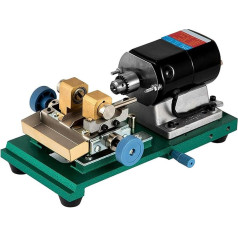 Korāļu urbjmašīna 300W Coral Drill Amber Hole Drill ar 9 komplektiem speciālu serdeņu un urbju komplektiem Max tukšgaitas ātrums 15000RPM rotaslietu izgatavošanai