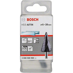 Bosch 2608588068 6/9/12/15/18/21/24/24/27/30/33/33/36/39 mm HSS-AlTiN pakāpju urbji