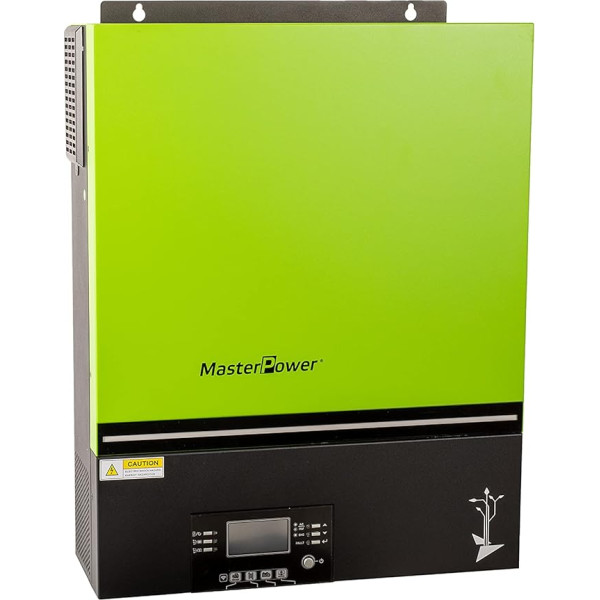 Master U-Power Hybrid Inverter Pro 8000W 48V Dual MPPT 80Ah Bluetooh Parallelizable 8000W paneļos