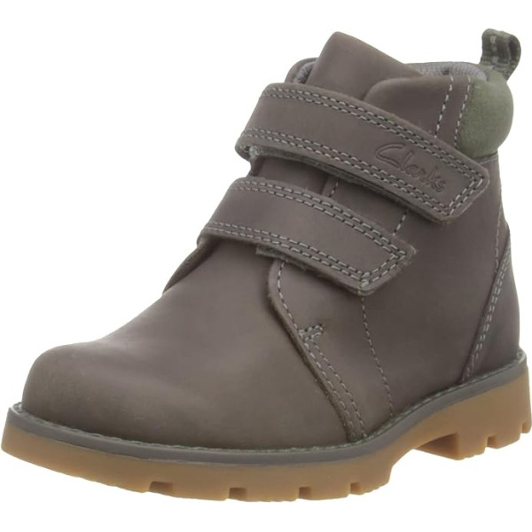 Clarks Boys' Heath Hike O Combat Boot