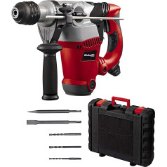 Einhell RT-RH 32 Urbjmašīnas ar āmuru (1250 W, 3,5 J, urbšanas diametrs 32 mm, SDS-Plus turētājs, metāla dziļuma ierobežotājs, 3 urbji, 2 kalti, koferis) Virtuālais komplekts, 4258440