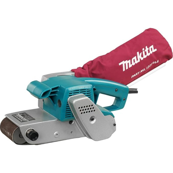 Makita 9924Db 7,8 ampēru 3 collu līdz 24 collu lentes slīpmašīna ar auduma putekļu maisiņu