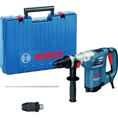 Bosch Professional Bohrhammer GBH 4-32 DFR (900 W, 4,2 džouli, SDS plus, maks. Bohr 30 mm, inkl. Schnellwechselbohrfutter 13 mm, Tiefenanschlag 310 mm, Zusatzhandgriff, Hammer Bohr, Handwerkerkoffer)