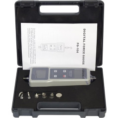 OUTFYT Digitaler Zug und Schub tragbarer Handmesser Kraftmesser 98 0n FG-104-100K Kraftspurdynamometer,PräZise Und Effiziente Kraftmessung