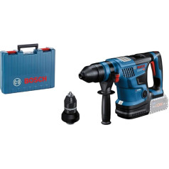 Bosch Professional BITURBO GBH 18V-34 CF akumulatora urbis ar āmuru (ar SDS plus turētāju, 5,8 J, ar Bluetooth moduli, papildu rokturi, dziļuma ierobežotāju, bez akumulatoriem un lādētāja, iepakojumā)