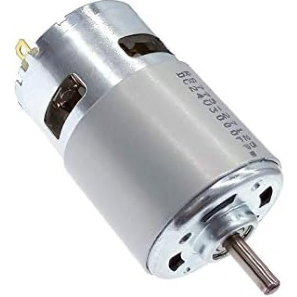 WJN motors, 1 gab DC 12V motors 775 24V dubultie lodīšu gultņi 3000rpm4500rpm6000rpm8500rpm10000rpm RS775 liels griezes moments zems troksnis