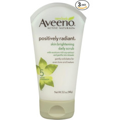 Aveeno Active Naturals ādas balinošs ikdienas skrubis, 5 unces (3 iepakojumā) līdz