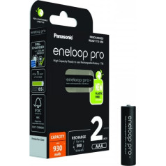 Eneloop pro uzlādējams akumulators aaa 930 mah 2 gab.