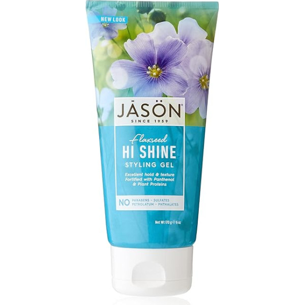 Jason Linsēklas Hi-Shine Styling Haargel