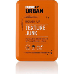 Fudge Urban Teksturējošs matu krēms, Texture Junk Fibre Crème, elastīgs matu veidošanas līdzeklis ar vidēji stingru fiksāciju, veidojams tonis ar dabisku fiksāciju, 70 g