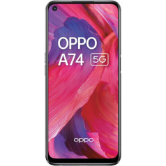 OPPO A74 5G - 6 GB RAM un 128 GB + paplašināma atmiņa, bez SIM kartes viedtālrunis (6,5