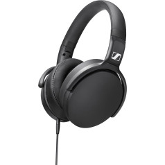 Sennheiser HD 400S austiņas ar viedo tālvadības pulti - melnas krāsas