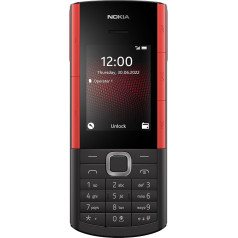 Nokia 5710 Xpress audio papildtelefons ar iebūvētām bezvadu austiņām 4G savienojums MP3 atskaņotājs Bezvadu FM radio Īpaši mūzikas taustiņi un ilgi kalpojošs akumulators (Dual SIM) - melns