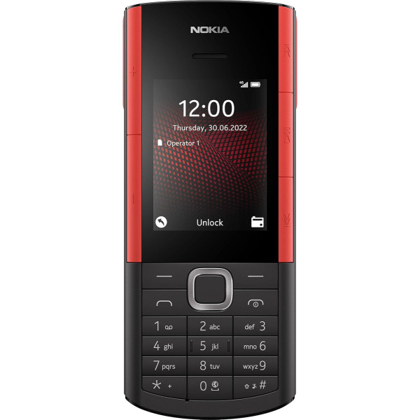 Nokia 5710 Xpress audio papildtelefons ar iebūvētām bezvadu austiņām 4G savienojums MP3 atskaņotājs Bezvadu FM radio Īpaši mūzikas taustiņi un ilgi kalpojošs akumulators (Dual SIM) - melns