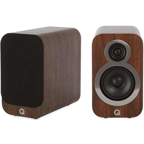 Q Acoustics Regallautsprecher Q 3010 i Walnuss -Paar-