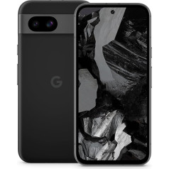 Google Pixel 8a: Android viedtālrunis bez SIM kartes bloķēšanas ar uzlabotu Pixel kameru, ilgu akumulatora darbības laiku un jaudīgām drošības funkcijām - Obsidian, 256 GB - Obsidian, 256 GB