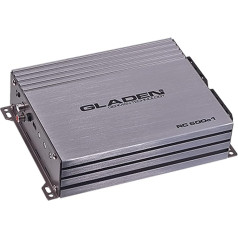 Gladen RC 600C1 1 kanāla mono pastiprinātājs Digitālais 1 x 560 W RMS uz 2 Ohm RC600C1