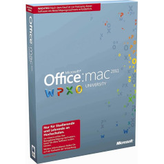 Microsoft Office Mac University 2011 - Nepieciešama papildu informācija par lietojumprogrammu Microsoft Office Mac University 2011