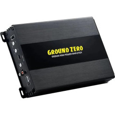 Ground Zero GZIA 2,240-2/1-kanāla jaudas pastiprinātājs ar 550 W (RMS: 480 W)