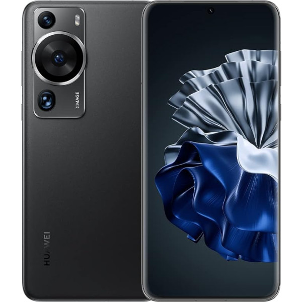 HUAWEI P60 Pro, Ultra Lighting XMAGE kamera, 8GB + 256GB, izturīgs Kunlun stikls, 88 W uzlāde, 4815 mAh augstas veiktspējas akumulators, melns, vācu versija