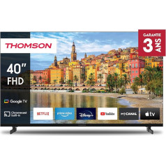 Thomson 40 collu (101 cm) Google TV FHD viedtālrunis ar balss vadību un trīs uztvērēju - 40FG2S14-2024