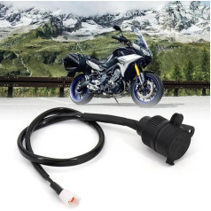 12V motociklu lādētāja adapteris Dual USB priekš Yamaha Tracer MT-07 MT-09 SP FZ-09 FZ-07 Tracer XSR 700 900 motociklu aksesuāri