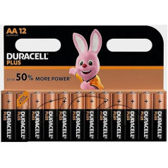 DURACELL Alkaline Plus-BATTERIEN 12ER