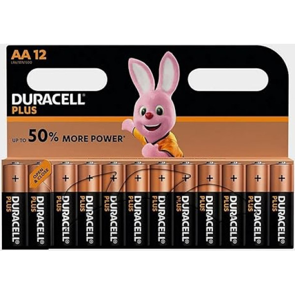 DURACELL Alkaline Plus-BATTERIEN 12ER