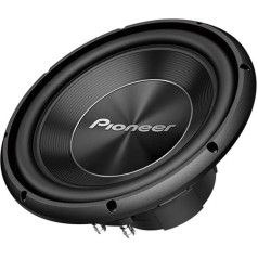 Pioneer TS-A300D4 Subwoofer mit Doppelschwingspule für den Gehäuseeinbau (1.500 W), 30 cm/12