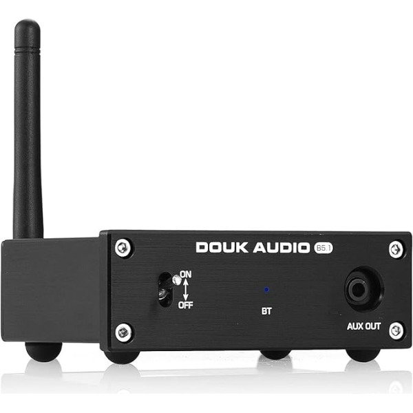 Nobsound Bluetooth 5.1 APTX-HD bezzaudējumu audio uztvērējs HiFi dekodētājs DAC koaksiālais/ opt ciparu-analogais pārveidotājs Mājas/automobiļa audio Bluetooth uztvērējs austiņu pastiprinātājs (Bluetooth 5.1)