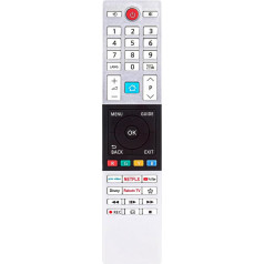 AULCMEET CT-8567 Replacement Remote Control Compatible with Toshiba 4K OLED Smart TV 50UV2363DB, 32LK3C63DB, 32LV3E63DAZ, 32LV3E63DG, 32W2263DG/2, 43UK3C63DB, 43UV2363DG, 50UK3C63DB