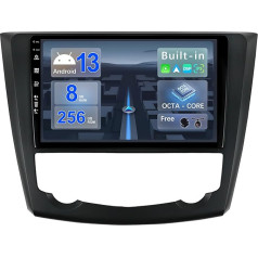 BXLIYER -[8G+256G, 8-core] - Android 13 IPS autoradio Renault Kadjar (2015-2019) - Bezvadu CarPlay/Android Car/DSP - LED kamera un mikrofons - 9 collu 2 DIN - DAB stūres rata vadība Fast-Boot 360-CAM