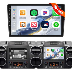 [8Core 2G + 64G] CAMECHO Android 13 auto radio Citroen Berlingo 2015-2018 ar Navi Carplay Android Car, radio 2 DIN 9 collu ekrāns ar DSP RDS Bluetooth Mirror Link + atpakaļgaitas kamera