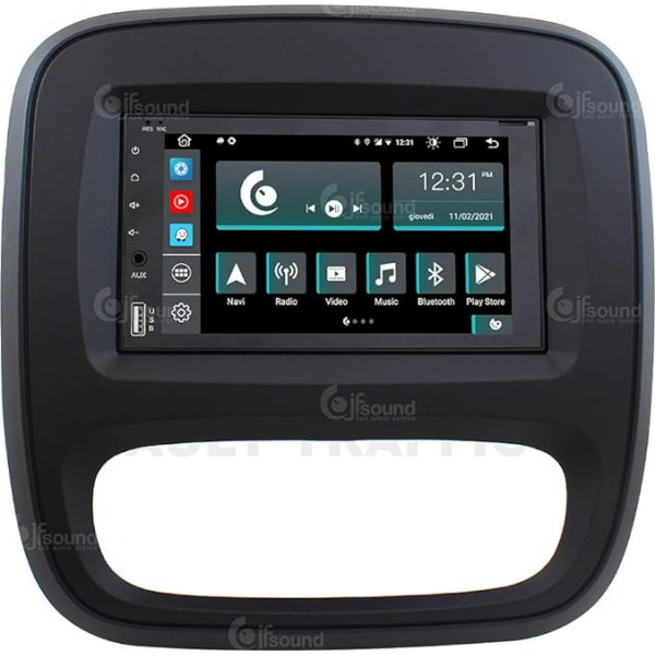 Personalizēts auto radio Fiat Talento Android GPS Bluetooth Bluetooth WiFi USB DAB+ Touchscreen 6,2 collu 8Core Carplay Android Car