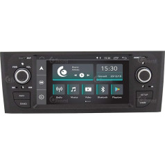 Costum Fit Auto Radio Fiat Grande Punto Android GPS Bluetooth Bluetooth WiFi Dab USB Full HD skārienjūtīgais ekrāns 6,2 collu Easyconnect