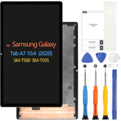 LCD displejs priekš Samsung Galaxy Tab A7 T500 T505 10.4 Inch 2020 Digitazer for SM-T500 SM-T505 Touchscreen Replacement Assembly with Tools