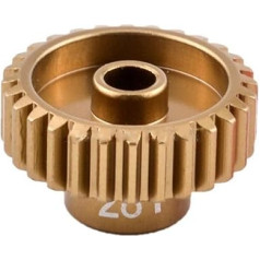 Motor Pinion, Gear, Modular Pinion, 1 Piece Metal 48P Spur Gear 18T 19T 20T 21T 22T 23T 24T 25T 26T Motor Gear 80T 85T 92T Sprocket 3.175 mm Shaft Motor Gear Spur Cone (31t)