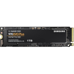 Samsung MZ-V7S1T0BW SSD 970 EVO Plus 1 TB M.2 iekšējais NVMe SSD (līdz 3 500 MB/s)