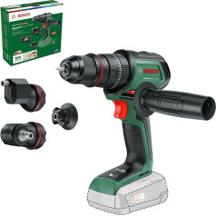 Bosch akumulatora skrūvgriezis AdvancedImpact 18V-80 QuickSnap (zum Bohren und Schrauben; 18V System; bürstenlos; 82 Nm; 13 mm-Bohrfutter; Zusatzhandgriff; ohne Akku)