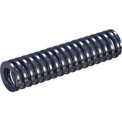 Druckfeder für 3D-Drucker, 27 mm Außendurchmesser, 100 mm lang, Spiral-Stempel-Licht, Blau