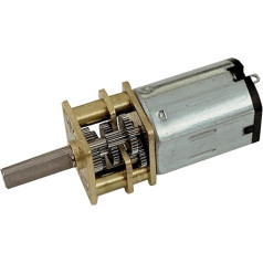 Motor, Mini-Getriebemotor, Getriebemotor, N20-Getriebemotor mit hohem Drehmoment, Gleichstrommotor mit niedriger Geschwindigkeit und hohem Drehmoment, großes Übersetzungsverhältnis 1:1000 (Geschwindig