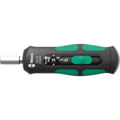 Wera Kraftform Safe-Torque Speed 05075810001 7510 Griezes momenta skrūvgriezis, 1-3 Nm, 1/4 collas x 1,0 Nm x 1,5 Nm x 2,0 Nm x 2,5 Nm x 3,0 Nm x 147,5 mm