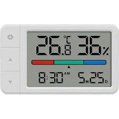 Oniissy precīzs ķermeņa temperatūras termometrs Mitruma mērītājs Iekštelpu temperatūras termometrs Augstas precizitātes sensora temperatūras mitruma mērītājs