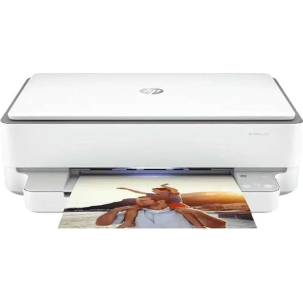 HP ENVY 6020 daudzfunkcionālais printeris (tūlītējas tintes, printeris, skeneris, kopētājs, WLAN, Airprint), ieskaitot 6 mēnešu tūlītējas tintes rezervi