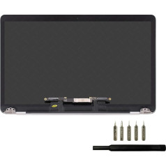 FTDLCD® aizstājējs MacBook Pro 13 collu A1706 A1708 LCD ekrāna montāžas displejs, pilnīga ekrāna nomaiņa (sudraba krāsā)