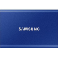 Samsung T7 Portable SSD - 2 TB - USB 3.2 Gen.2 ārējais SSD Indigo zils (MU-PC2T0H/WW)