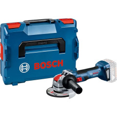 Bosch Professional Biturbo 18V sistēmas leņķa slīpmašīna GWX 18V-7 ar X-LOCK (diska diametrs: 125 mm, 700 W jauda, komplektā ietilpst aizsargvāciņš, papildu rokturis, L-BOXX ieliktnis, L-BOXX, bez