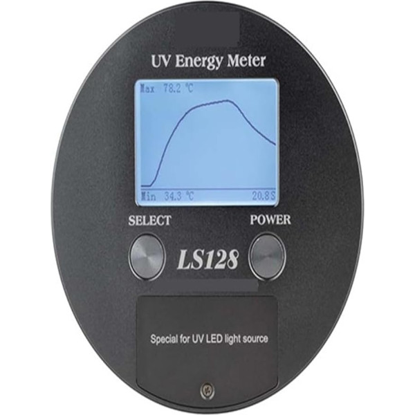 LS128 LED-UV-Energiemessrät mit hochpräzisem, schnell reagierendem Temperatursensor Genaues Indexmessgerät